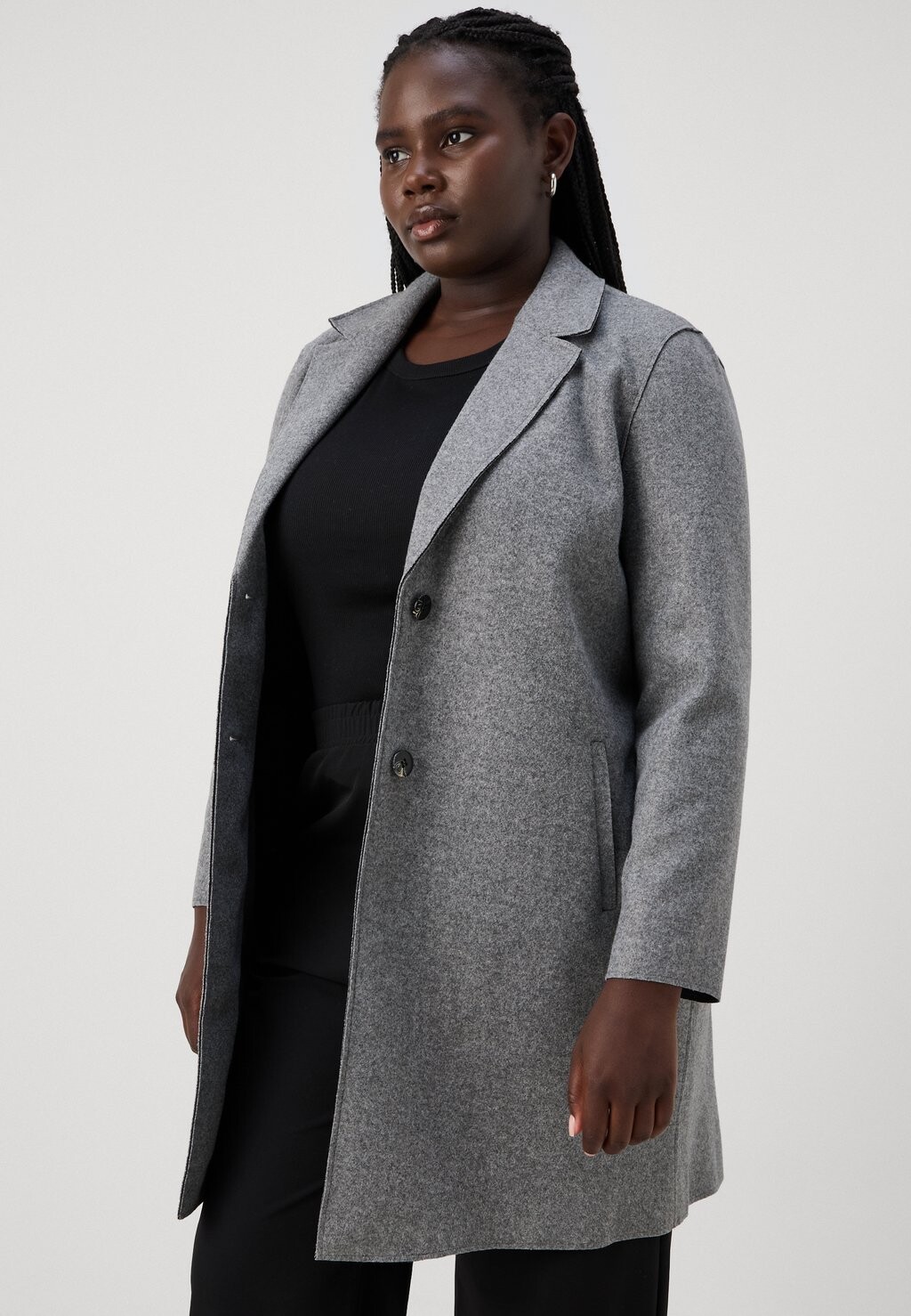 

Классическое пальто CARNEW CARRIE BONDED COAT ONLY Carmakoma, цвет Mottled Grey