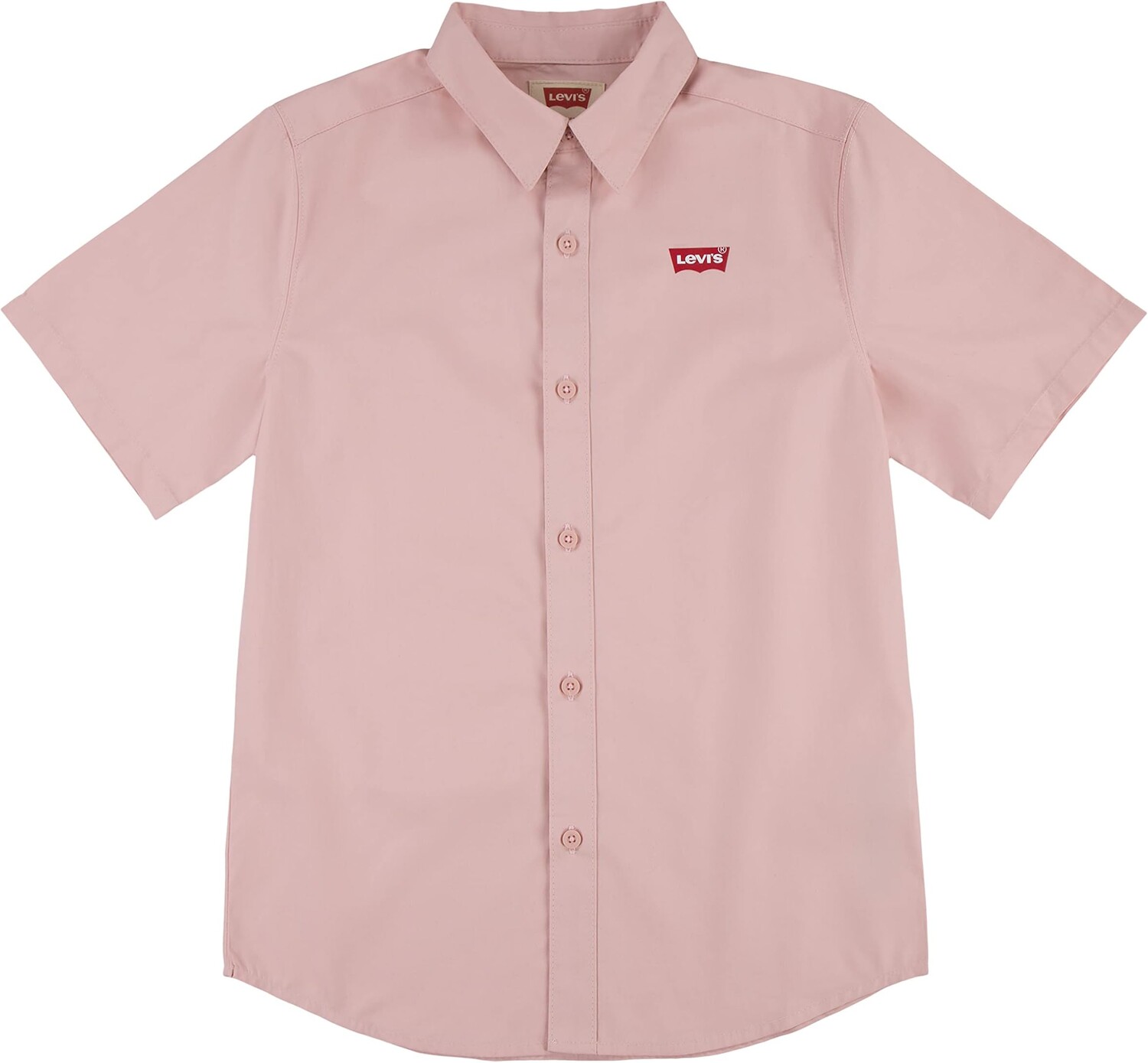 

Рубашка Levi'S Short Sleeve Button-Up Shirt, цвет Silver Pink