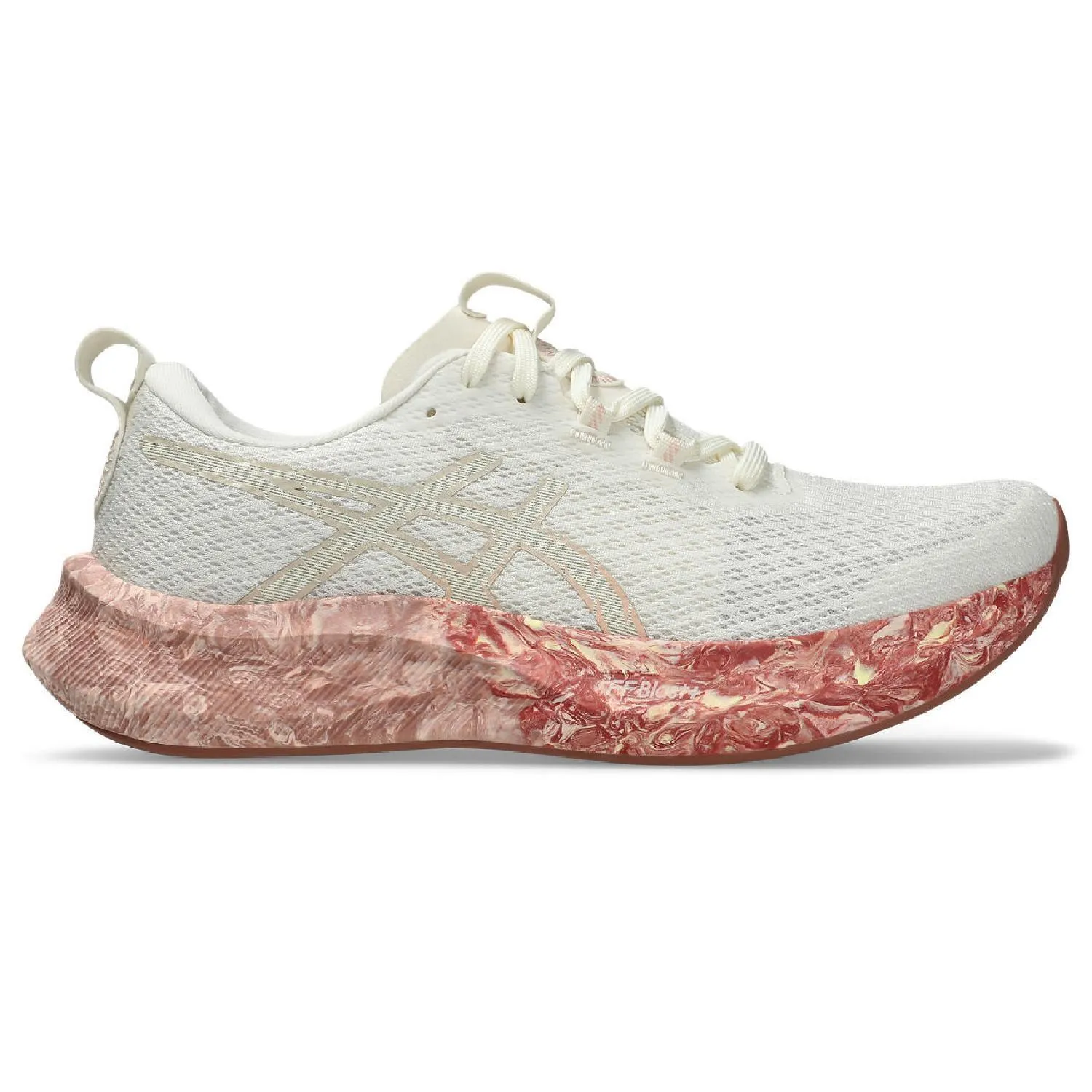 Женские дорожные беговые кроссовки Noosa Tri 16 ASICS, Cream/Breeze