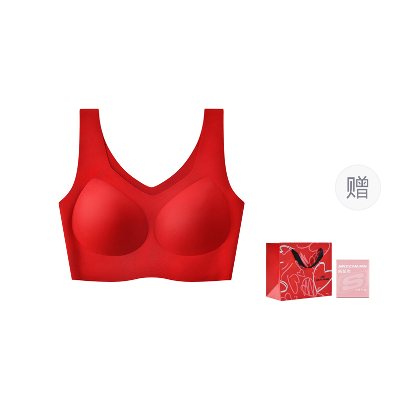 

Женский бюстгальтер в одиночной упаковке, подарочный набор Skechers, розовый