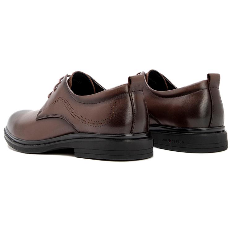 BATA Мужские туфли дерби кофейного цвета, цвет Coffee — фото 4