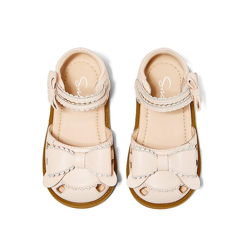 Snoffy Детские сандалии anti slip wear resistant low top litchi pink для детей 3-7 лет — фото 4