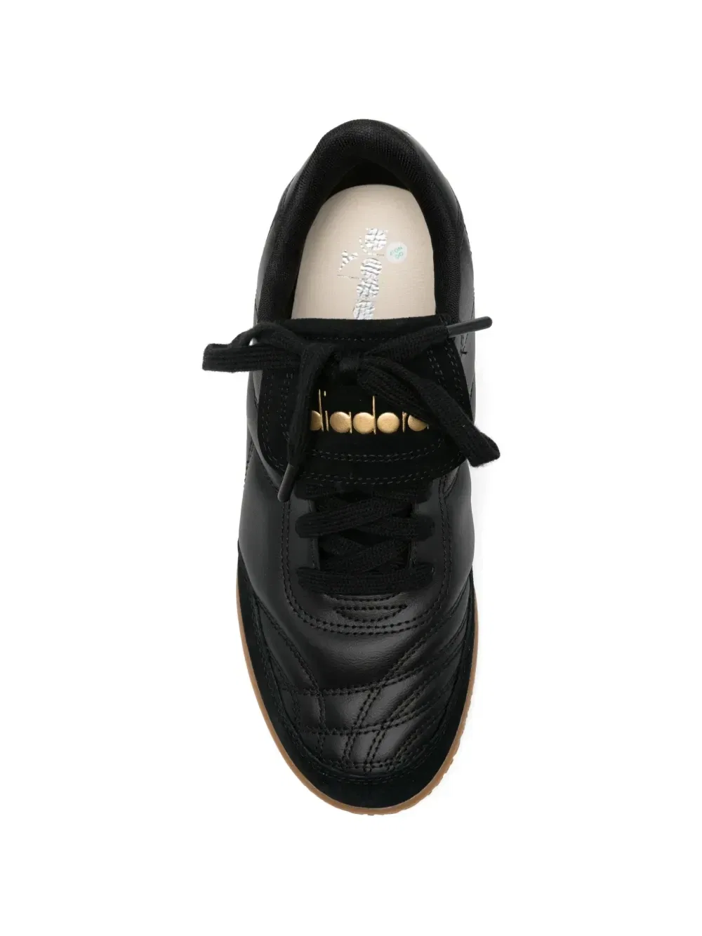 Кроссовки на шнуровке Diadora, черный — фото 4