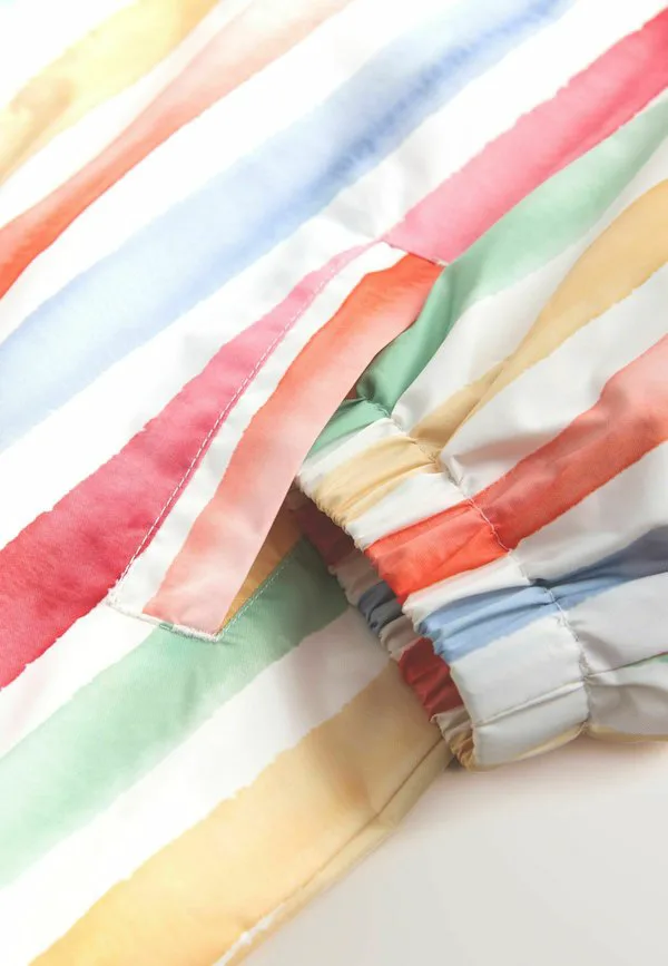 Водонепроницаемая куртка-дождевик с принтом, стандартного кроя. Next, Multi Stripe — фото 2