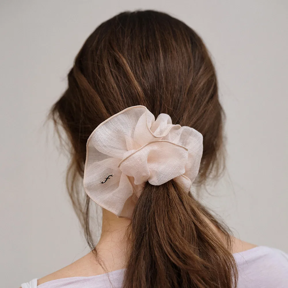 Резинка для волос BLOOM FRILL HAIR SCRUNCHIE FOLNUA розовый