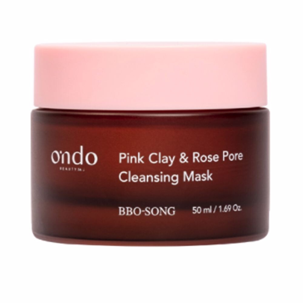 

Маска для лица Pink clay & rose pore cleansing mask Ondo beauty 36.5, 50 мл