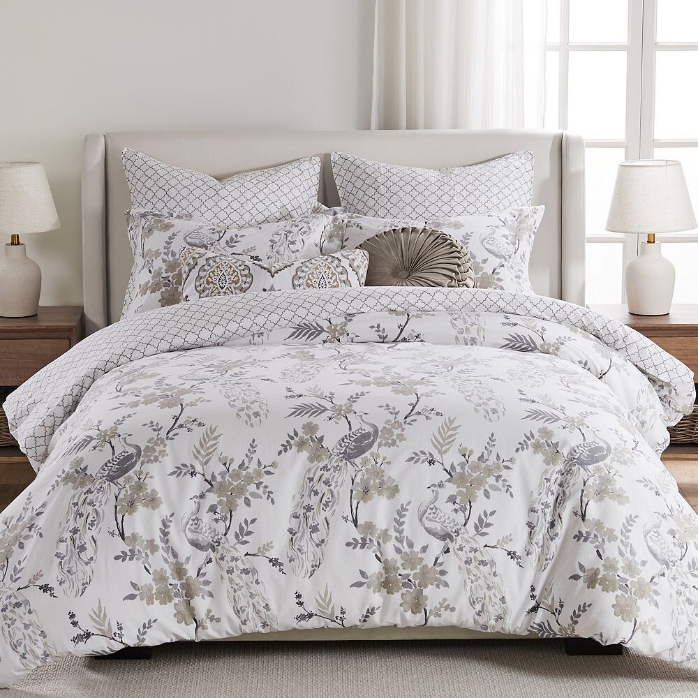 

Пододеяльник и накидка Levtex Home Pisa, серый