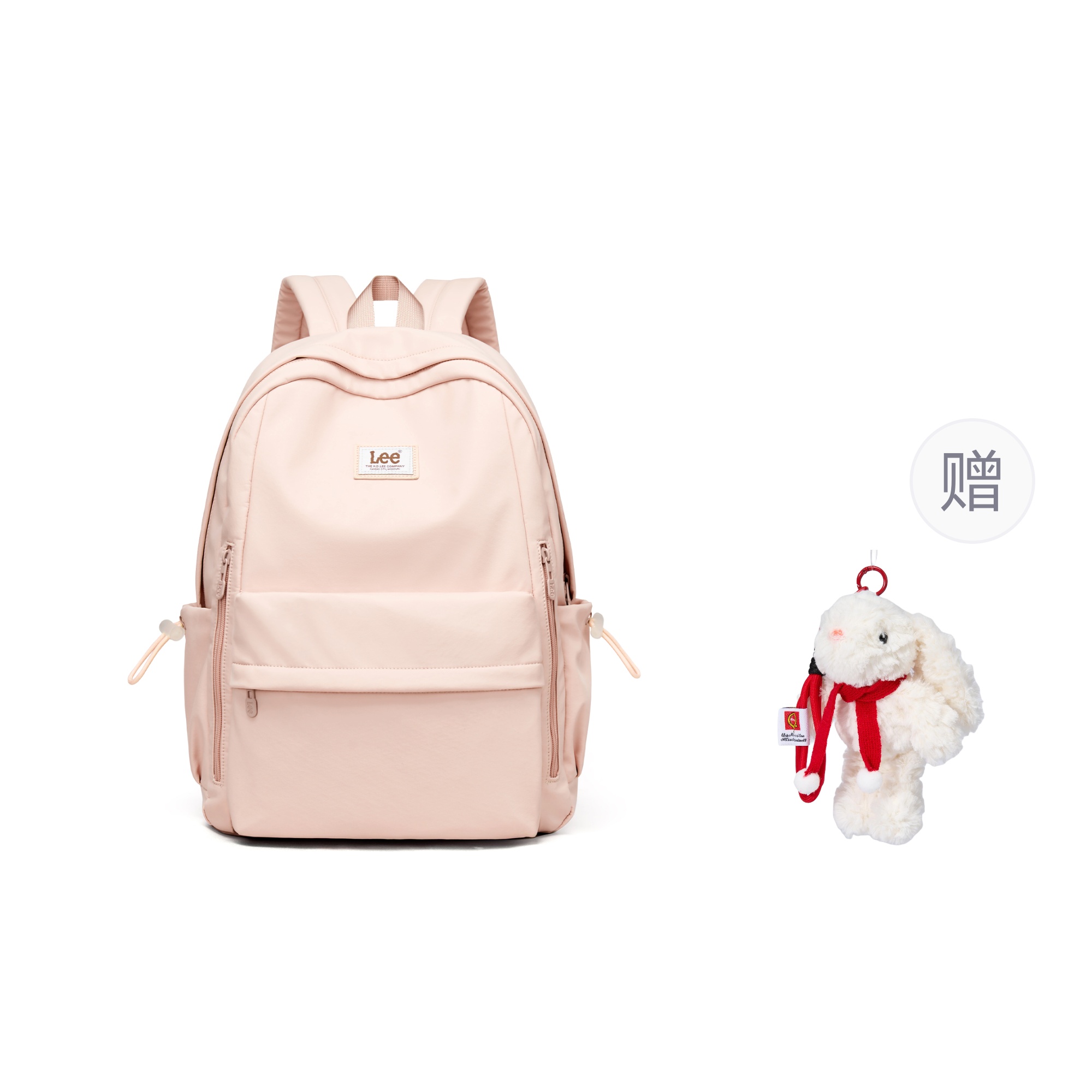 

Lee Тканевый рюкзак Regular Unisex Multicolor, Dusty Pink+Lucky Rabbit Charm