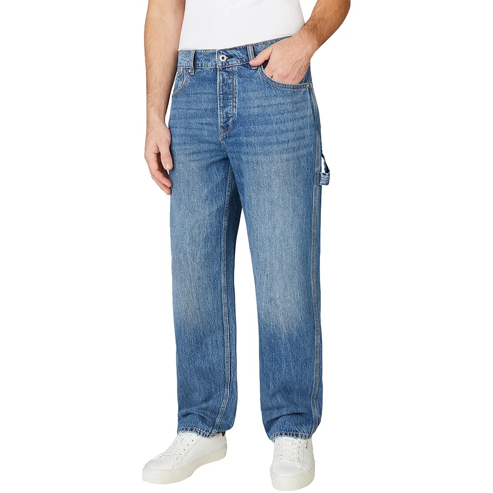 

Джинсы Pepe Carpenter Relaxed Tapered, синий