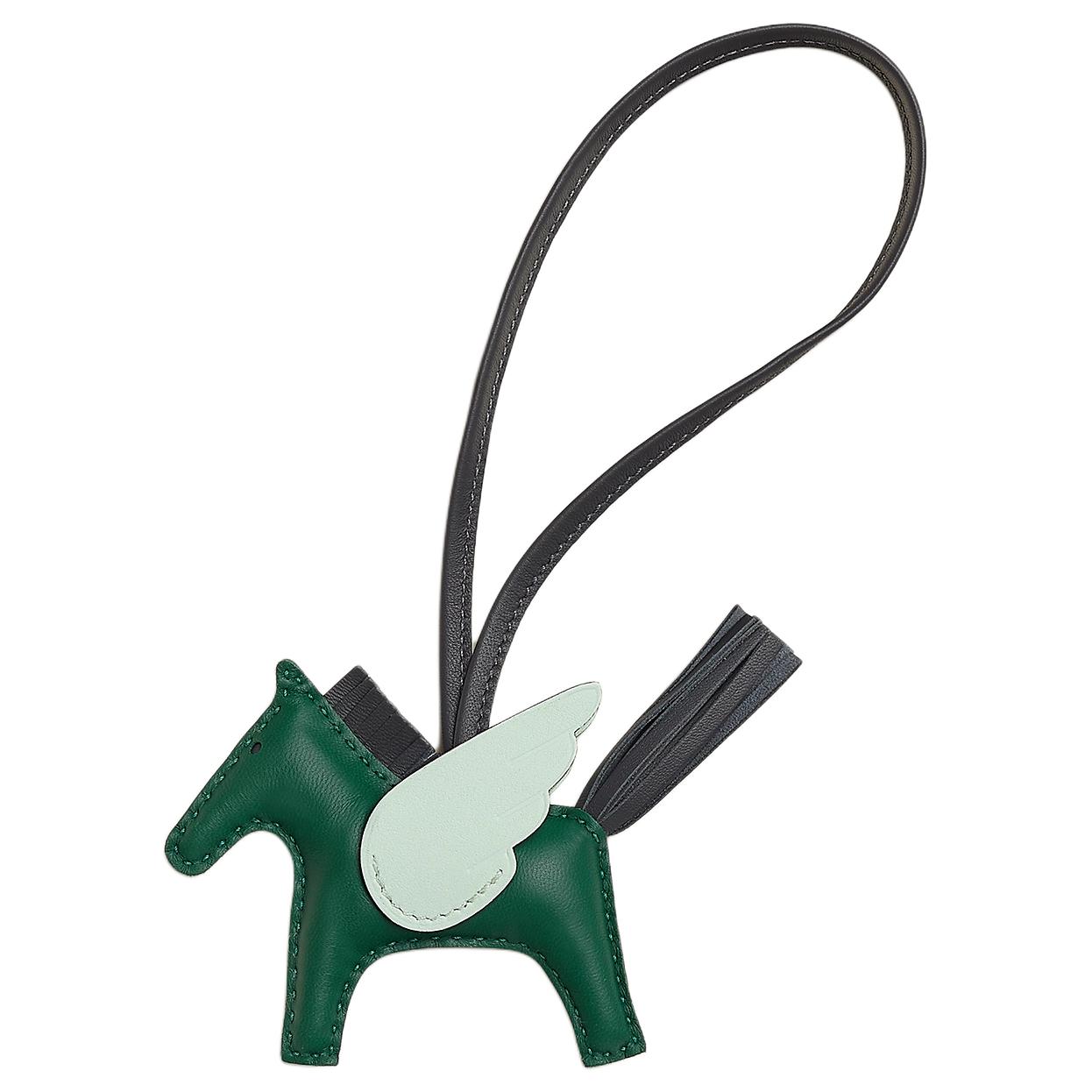 

HERMES Сумка Rodeo Pegase Milo из ягненка и телячьей кожи свифт