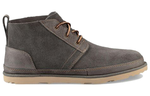 Кроссовки neumel без подкладки кожаные шнуровки карго Ugg, серый — фото 2