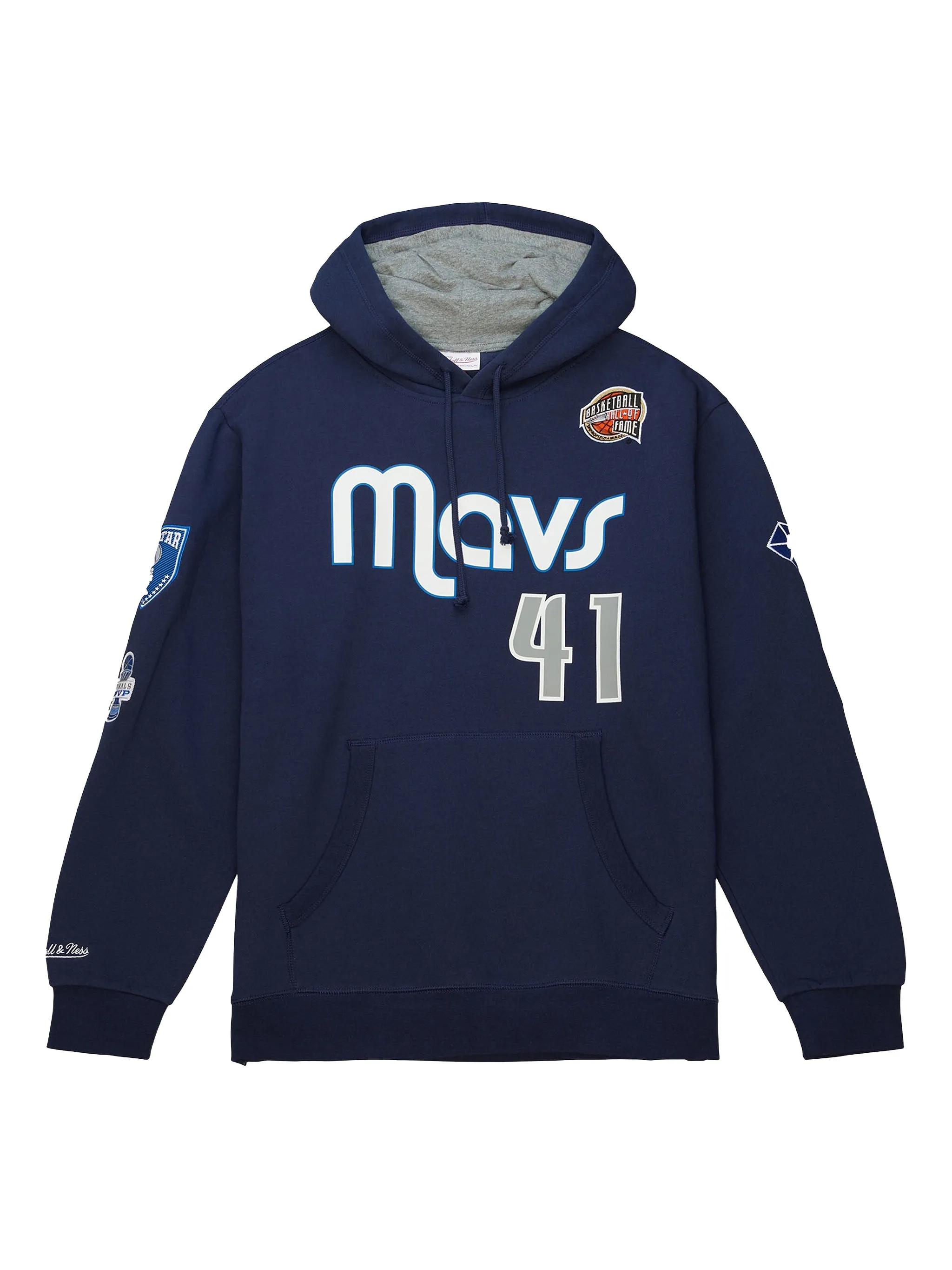 

Худи NBA Dallas Mavericks 2023 Dirk Nowitzki Mitchell & Ness, синий