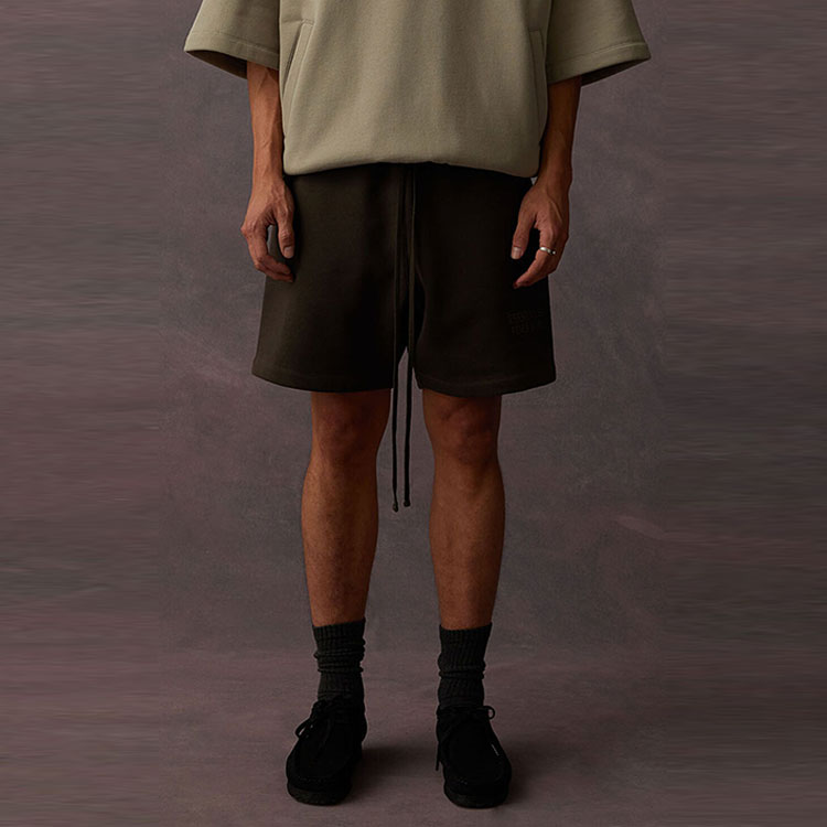 Футболка Fear Of God Essentials, светло-черная — фото 3