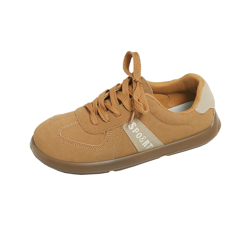 

Дышащие противоскользящие низкие повседневные кроссовки для подростков FIRS Kids, коричневый