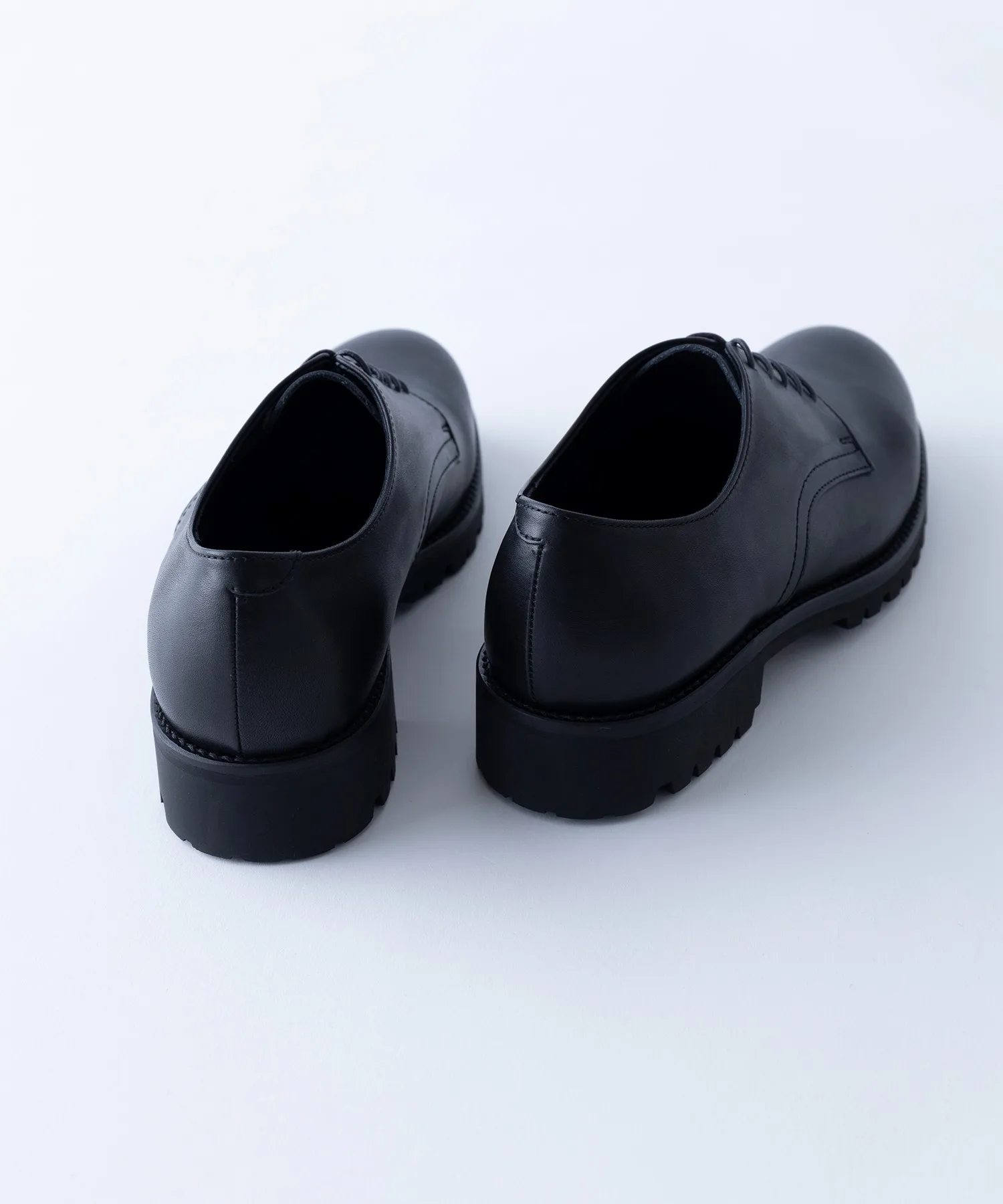 Мужские кожаные дерби PADRONE с Vibram тёмно-коричневые — фото 4