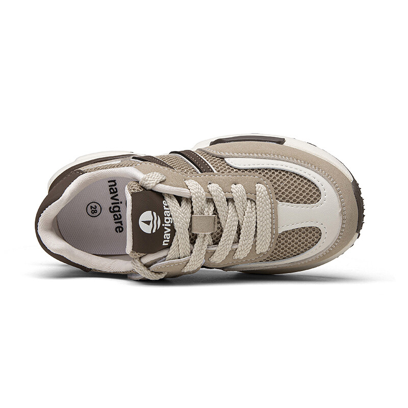 Кроссовки NAVIGARE Kids Lifestyle Shoes Kids Low-top, хаки — фото 4
