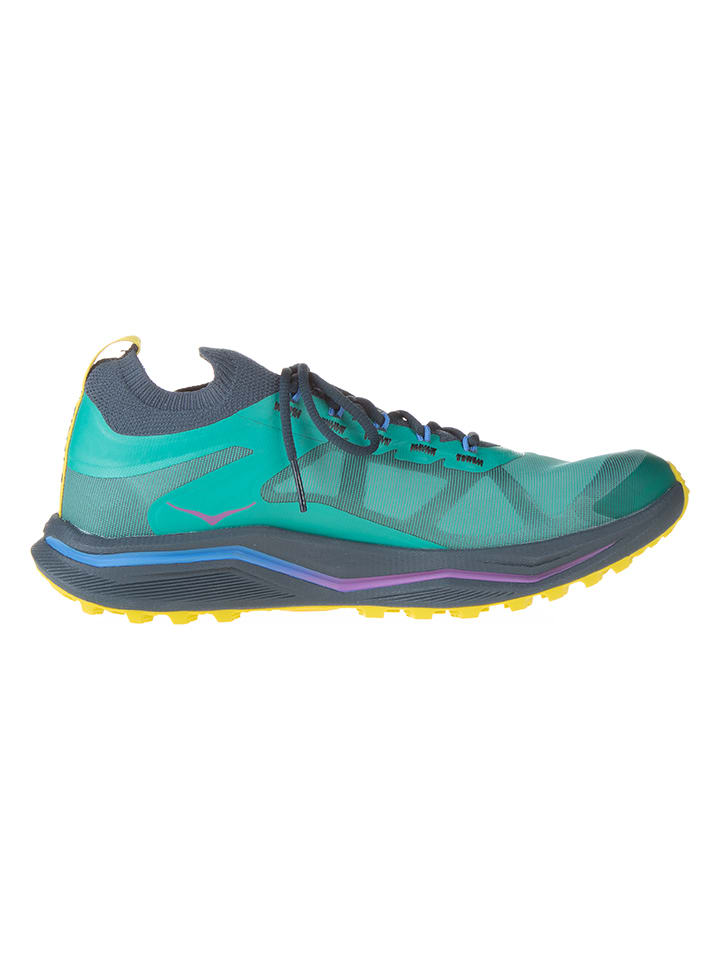 Беговые кроссовки Zinal 2 HOKA ONE ONE, цвет türkis/gelb — фото 2
