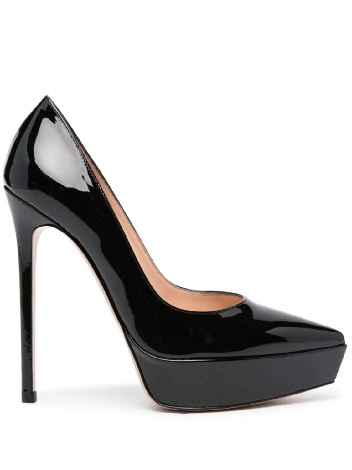 Gianvito Rossi лакированные туфли-лодочки, черный