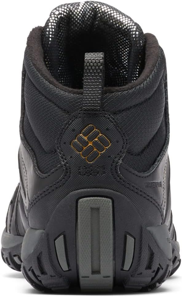 Columbia Men's Peakfreak Nomad WP OH Trail Shoe, Black Black Goldenro — фото 4