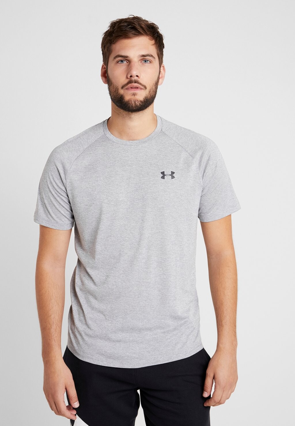

Футболка Under Armour TECH 2.0 TEE, цвет Steel Light Heather/Black, Серый, Футболка Under Armour TECH 2.0 TEE, цвет Steel Light Heather/Black