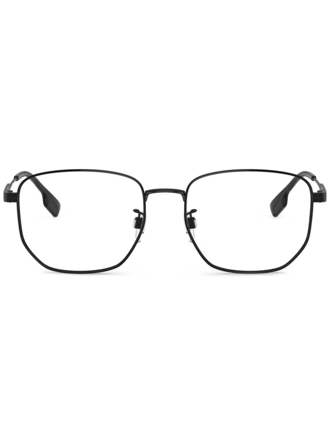 

Очки в квадратной оправе Burberry Eyewear, черный
