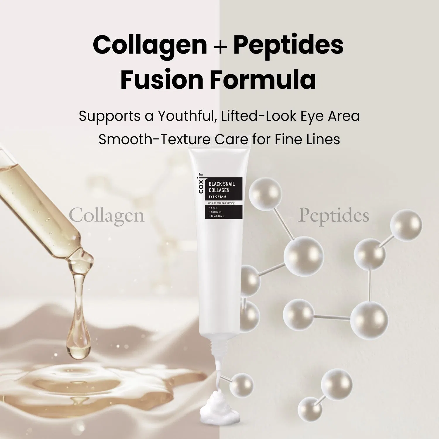 Крем для глаз «Black Snail Collagen Eye Cream» от COXIR Coxir — фото 4