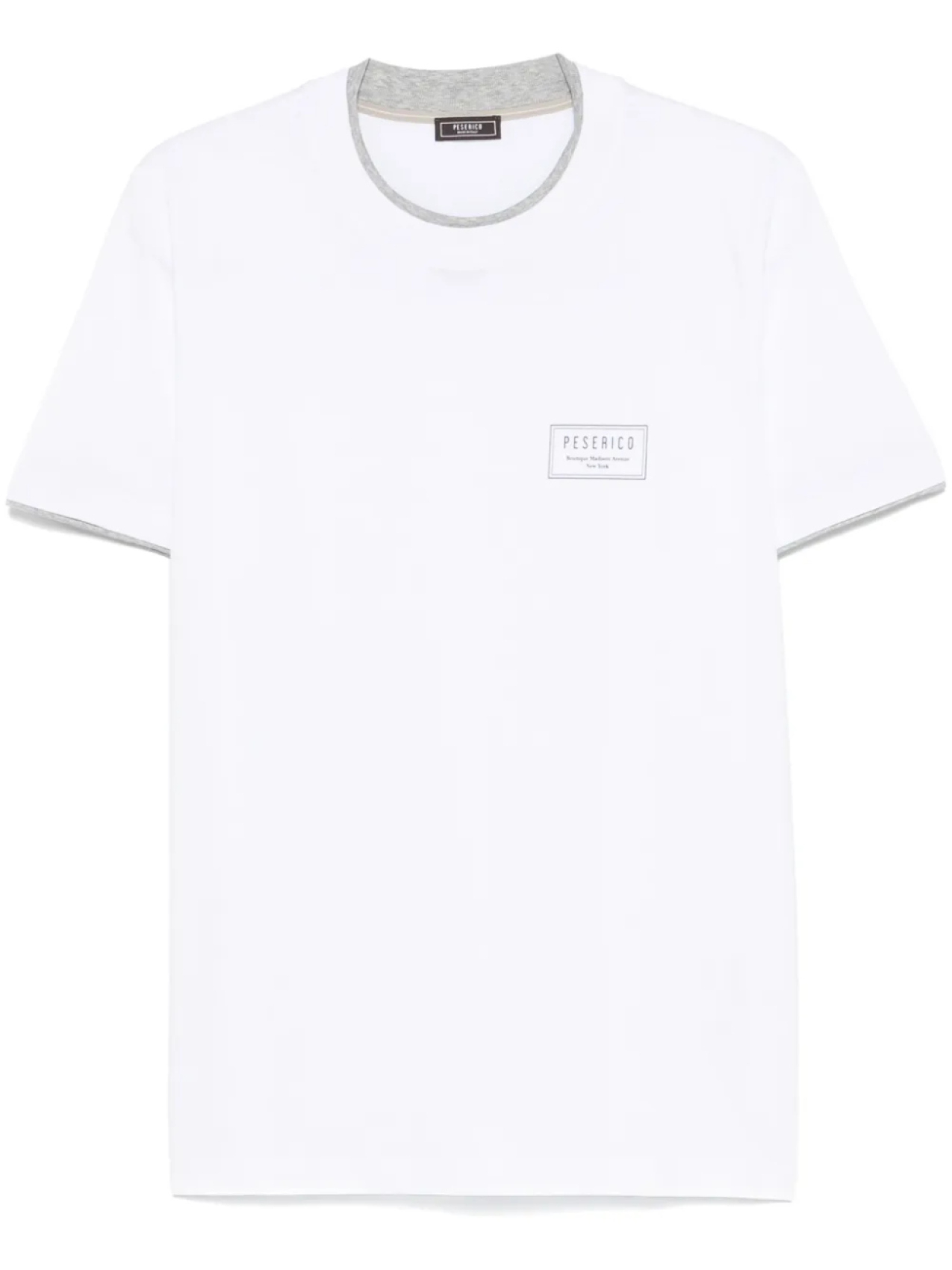 

Футболка Peserico из хлопкового джерси, белый