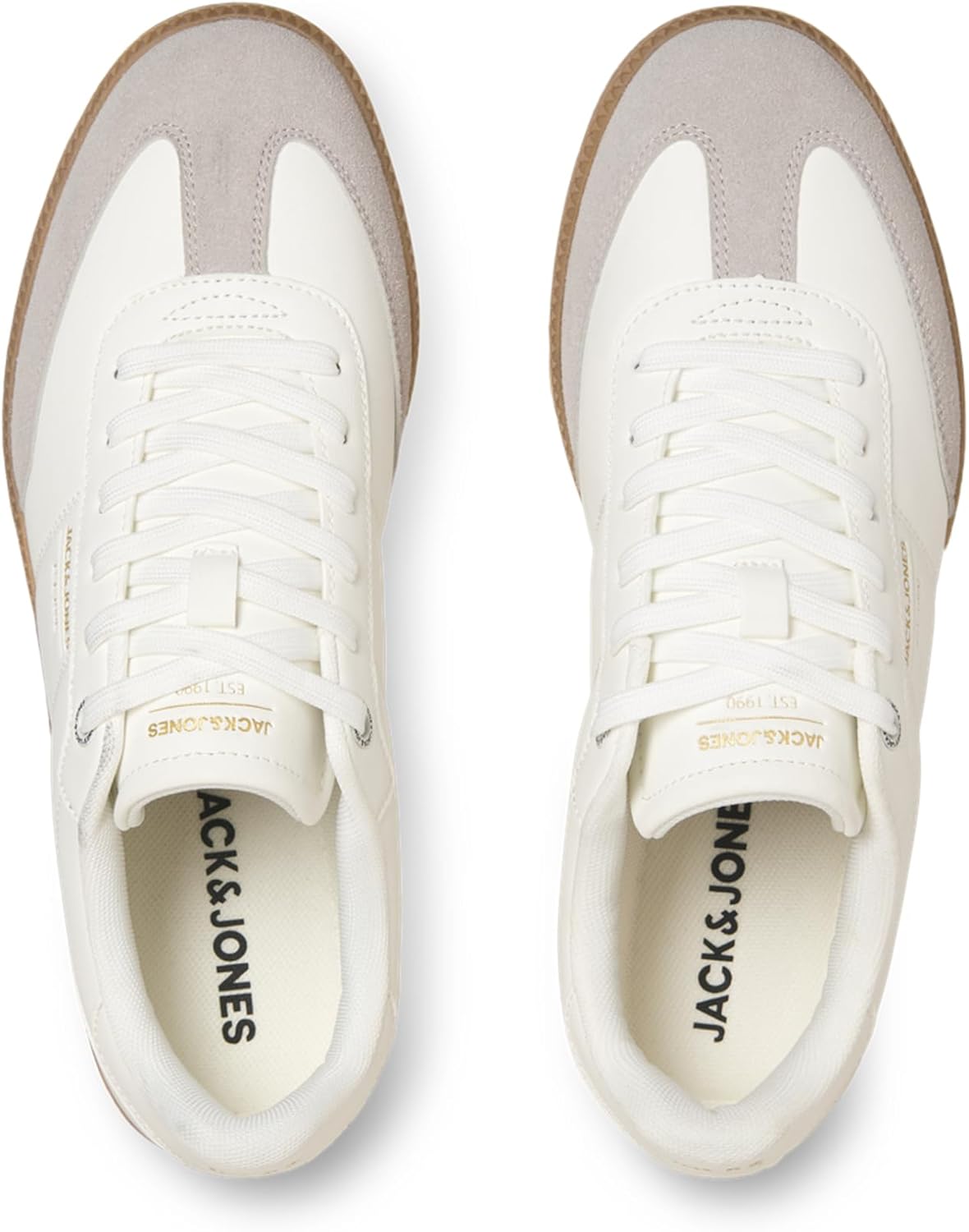 Мужские кроссовки JACK JONES Smart Casual Jfwreecher Pu Noos Jack & Jones, белый — фото 2