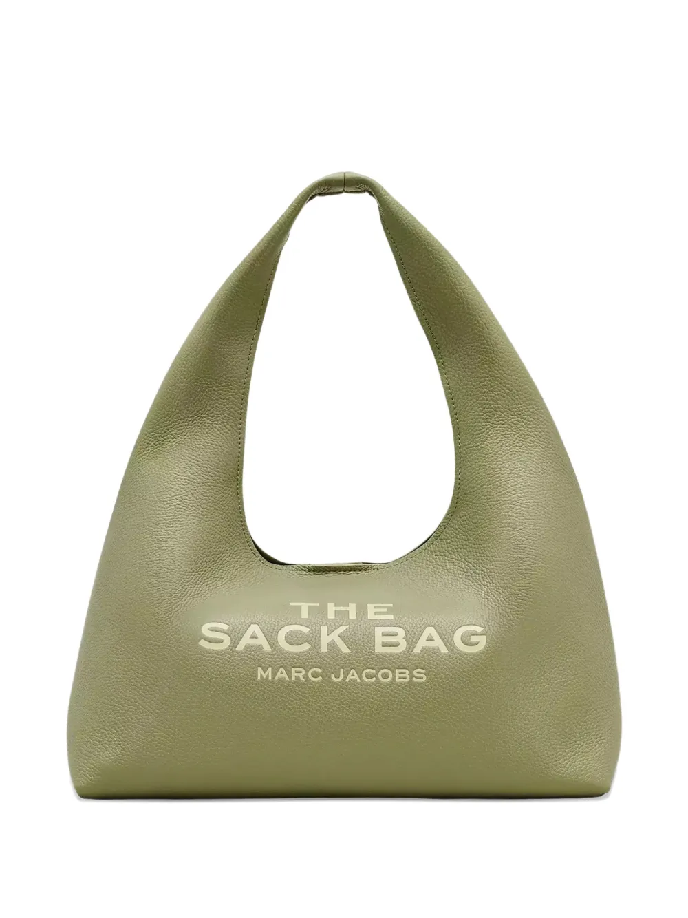 

Кожаная сумка через плечо с логотипом Sack MARC JACOBS, зеленый