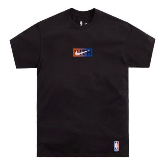 

Футболка x nike new york knicks tee bx 'black' Kith, черный