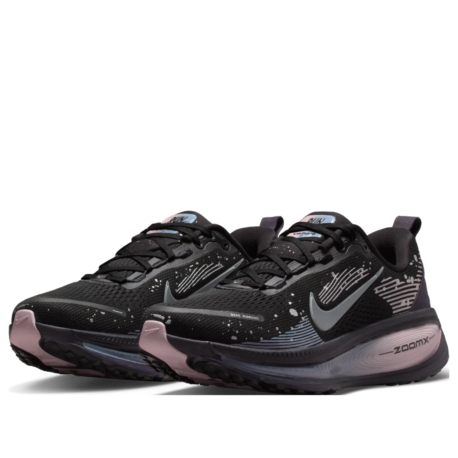 Кроссовки (WMNS) Nike ZoomX Vomero 18 SE 'Black Cave Purple Metallic Grey' — фото 3