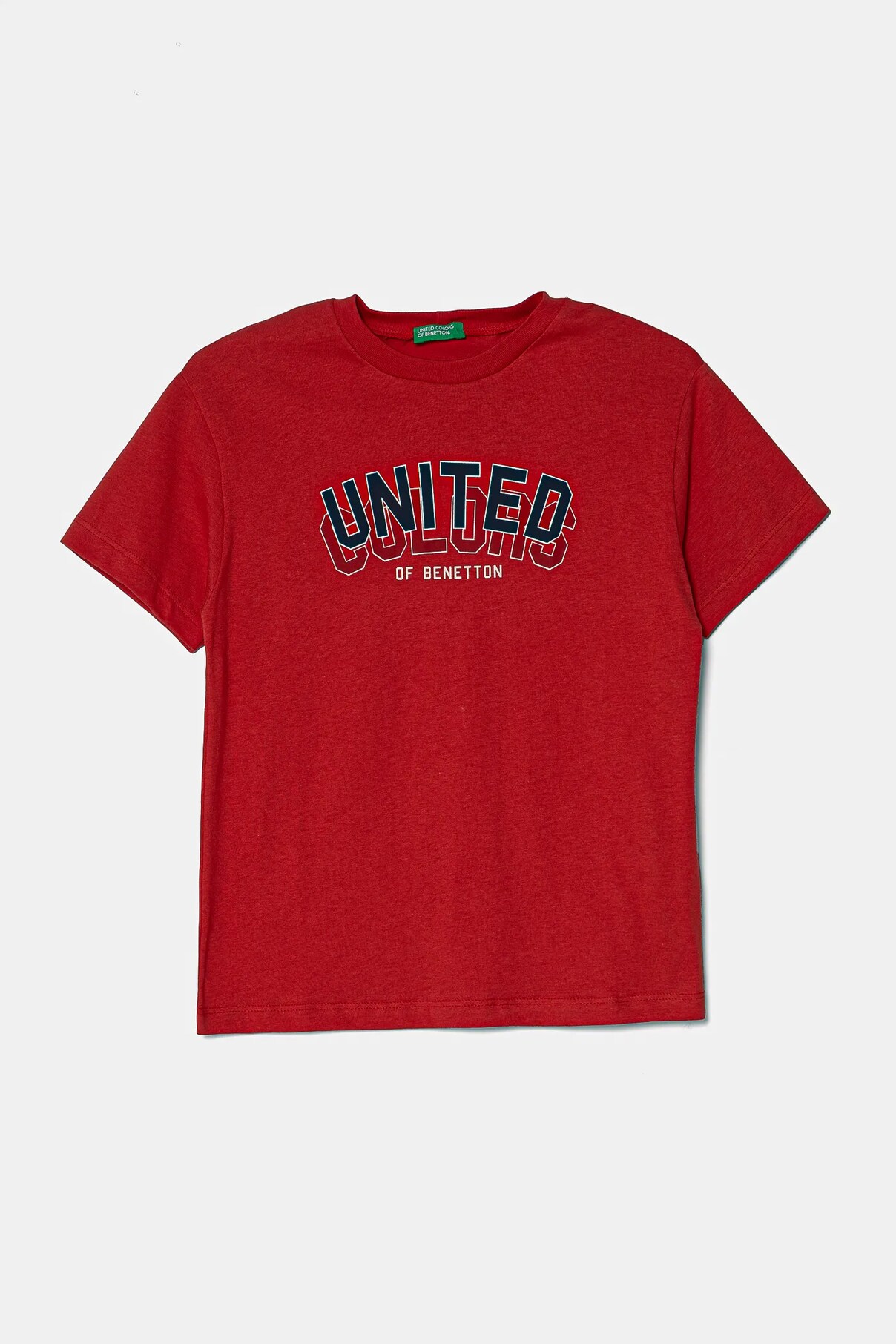 

Футболка из хлопка для детей United Colors Of Benetton, красный
