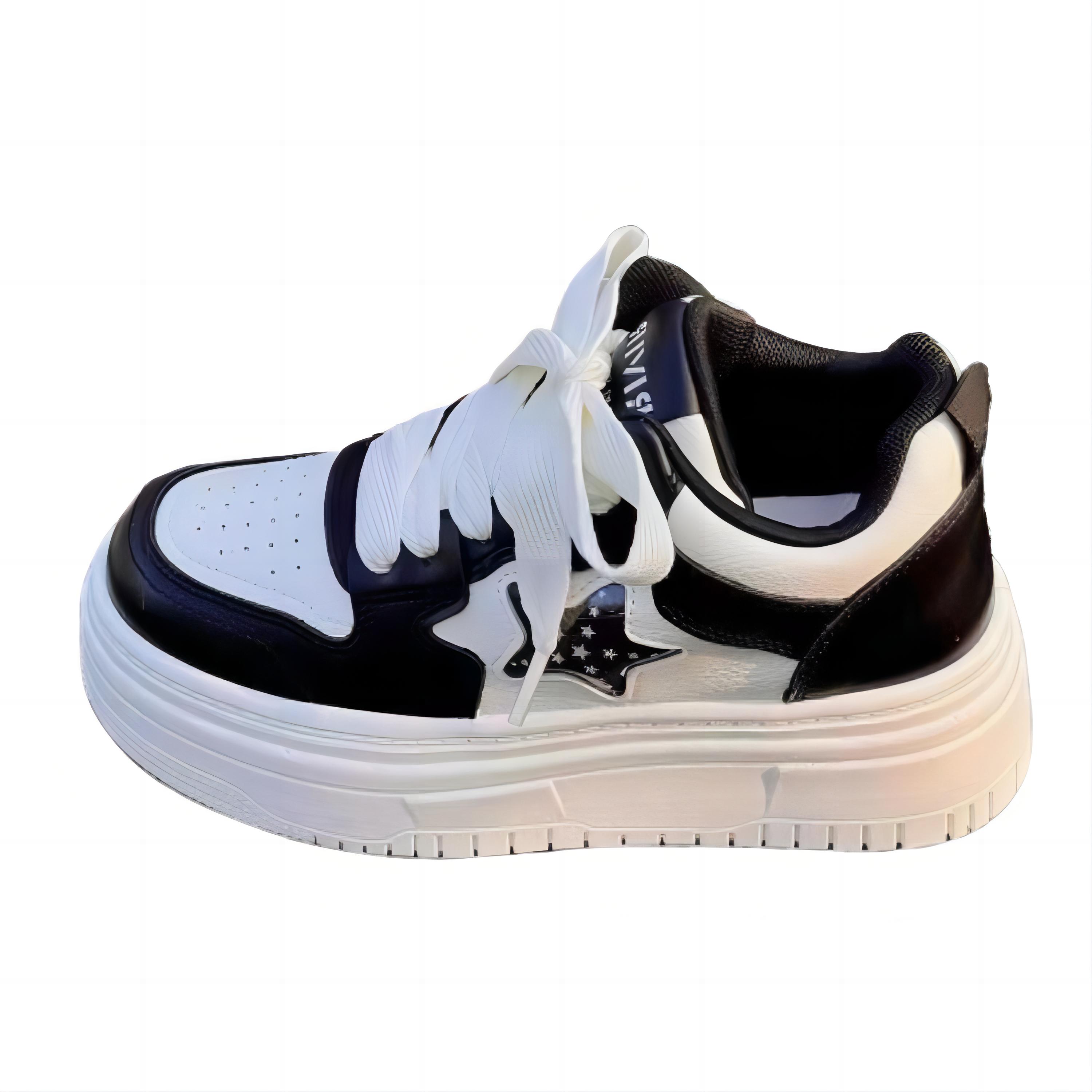 

Кроссовки женские средней высоты с массивной подошвой BINGO DUCK, черный