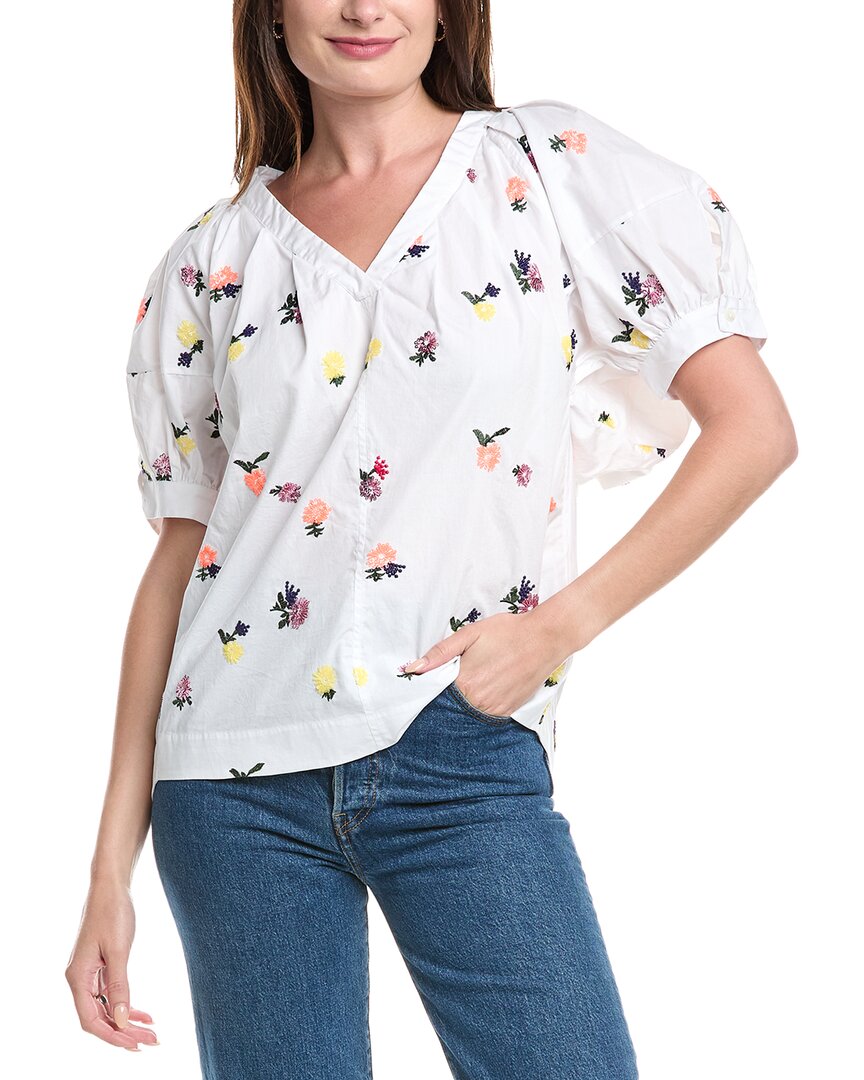 

Филипп Лим Поплин рубашка 3.1 Phillip Lim, белый