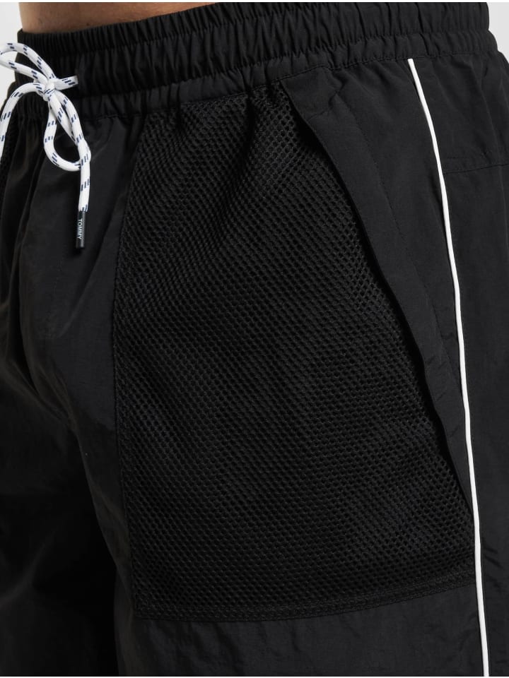 Шорты Tommy Hilfiger Mesh-Shorts, черный — фото 4