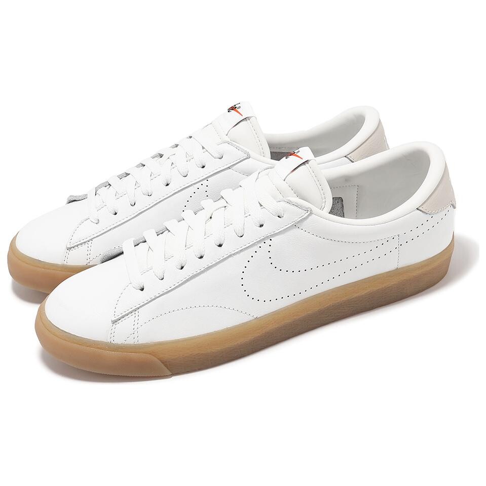 Кроссовки Nike Tennis Classic Skateboarding Shoes Men Low-top White/Gray, белый — фото 3