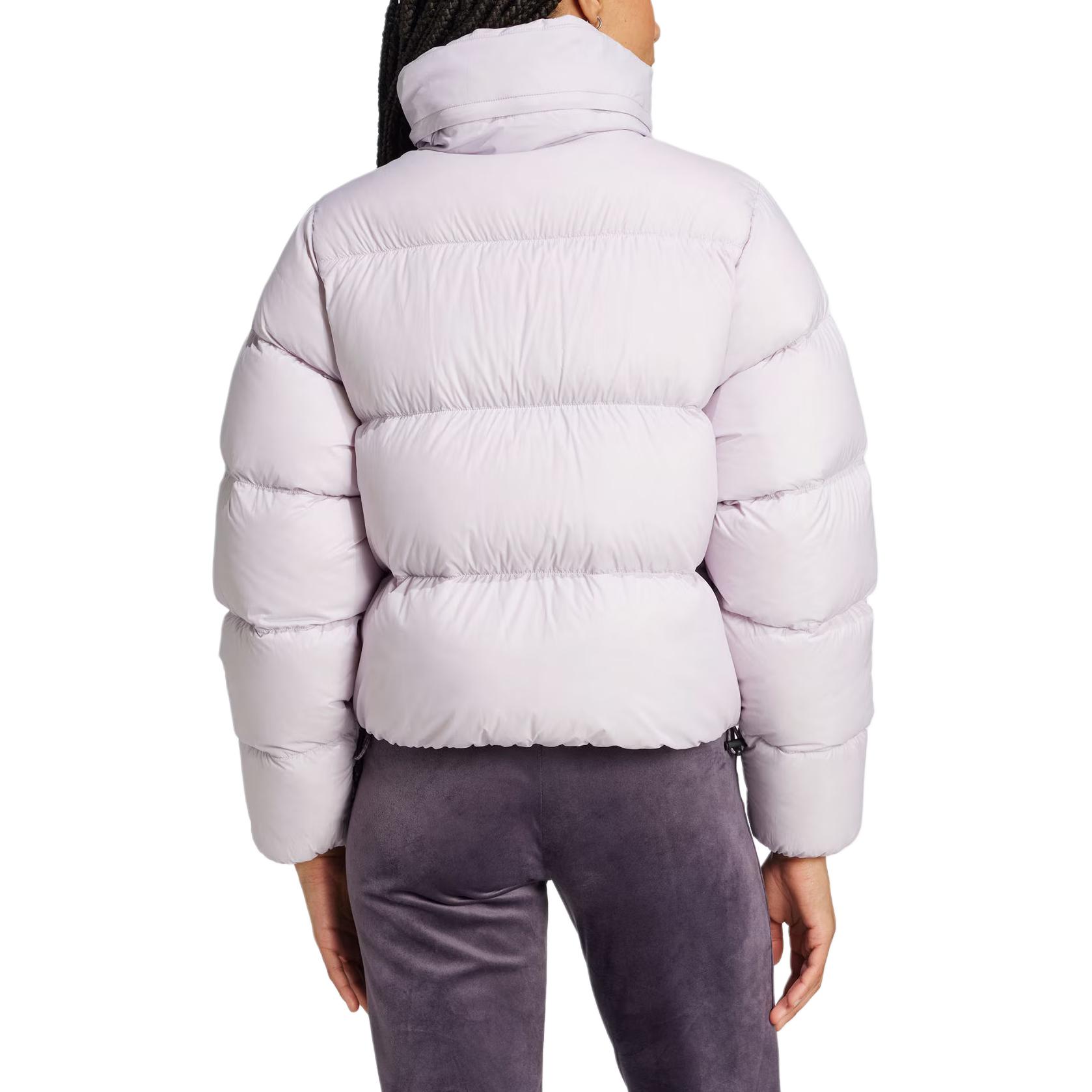 Футболка FW24 RegenDown укороченная пуховая куртка унисекс серебристый Adidas Originals, светло-фиолетовый — фото 4