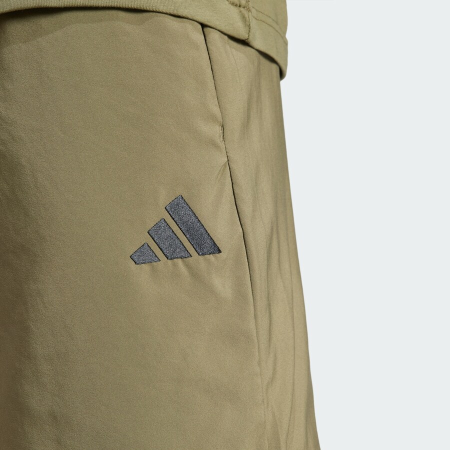 Шорты ADIDAS SPORTSWEAR Regular Workout Pants Essentials, зеленый — фото 3