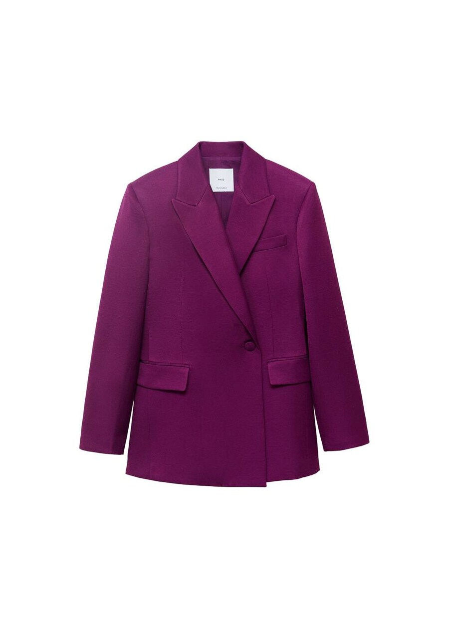 

Блейзер MANGO Anna, Dark purple