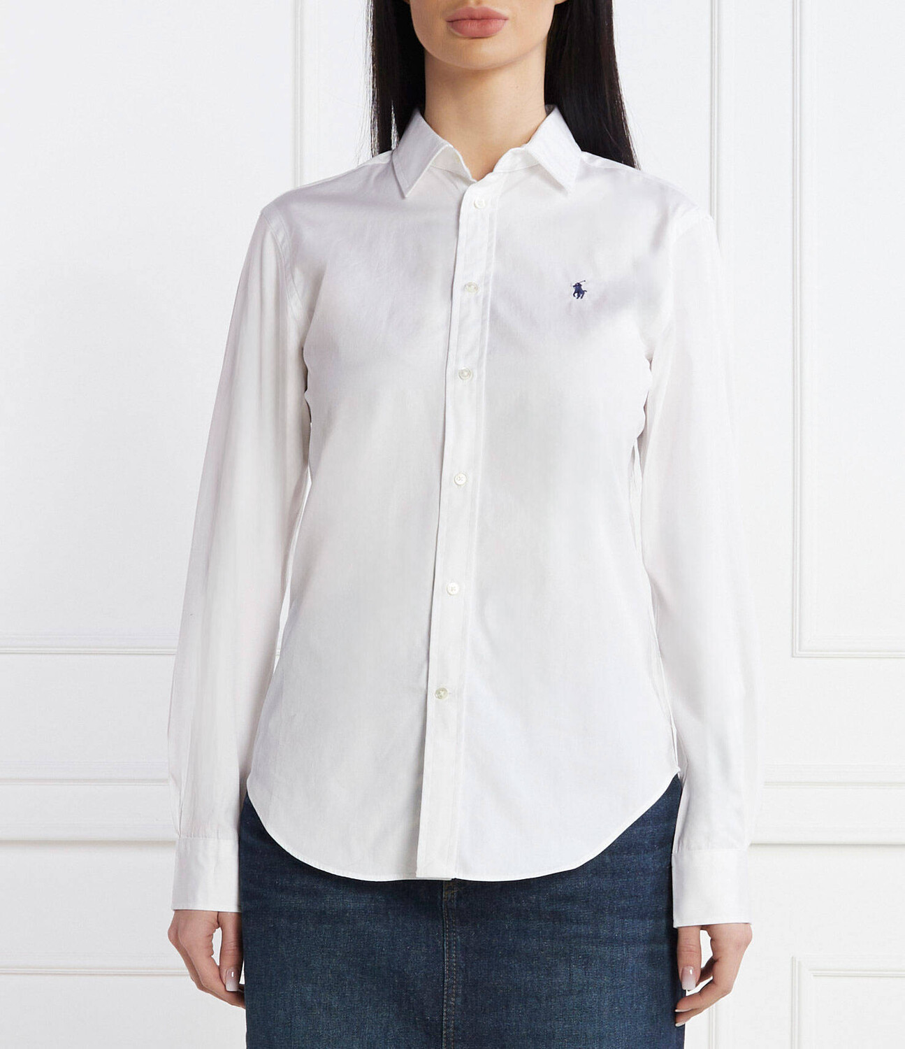 

Рубашка POLO RALPH LAUREN kendall slim fit, белый