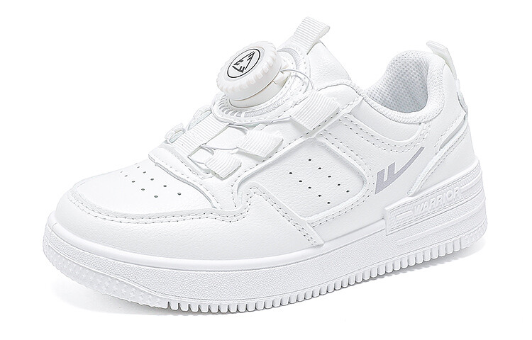 Кроссовки WARRIOR Kids Skateboarding Shoes Kids Low-top, белый/зеленый/розовый — фото 2