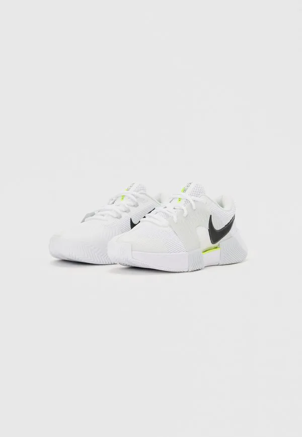 Теннисные кроссовки gp challenge для всех типов покрытий Nike Performance, White/Black/Pure Platinum-Coloured/Volt — фото 2