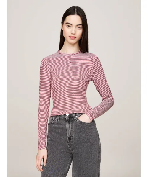 

Блуза Slim fit Tommy Jeans, красный
