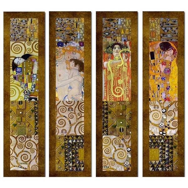 

Картина на холсте LegendArte Gemälde von Klimt, многоцветный