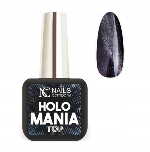 

Топ с эффектом кошачий глаз NC Nails Holomania Top 11 мл