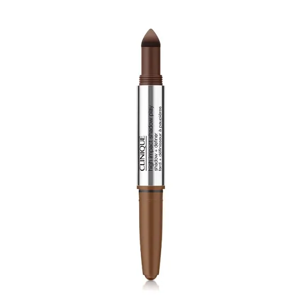 

Двойные тени для век Hi Shadow Play Clinique, цвет rum cola