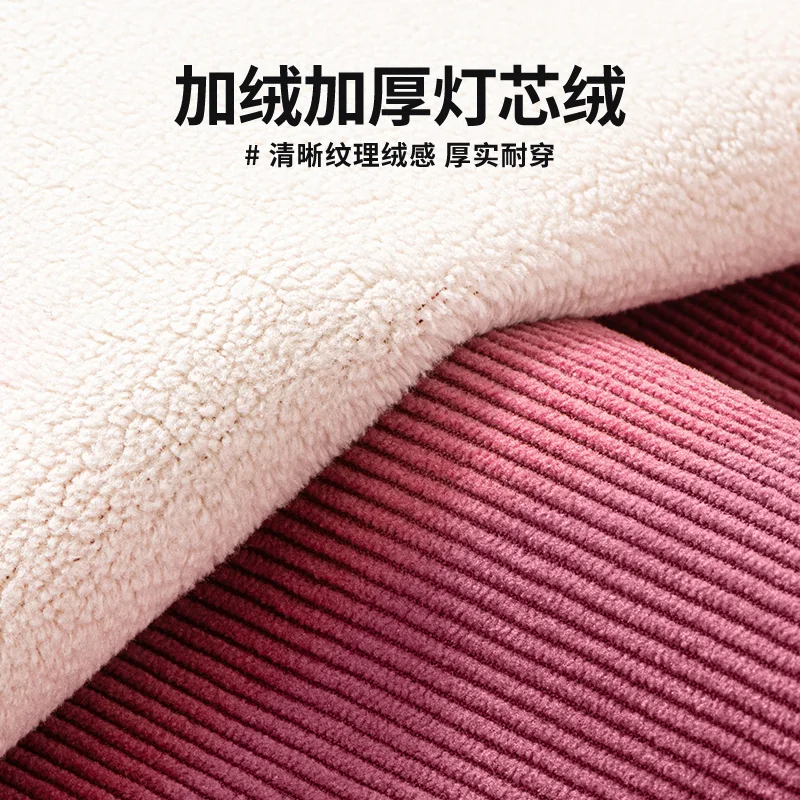 Детский спортивный костюм с круглым вырезом Disney, [Thickened and Fleece-Lined]DiH Square Hook-and-Loop K Rose Red+DiH Square Hook-and-Loop K Khaki — фото 4