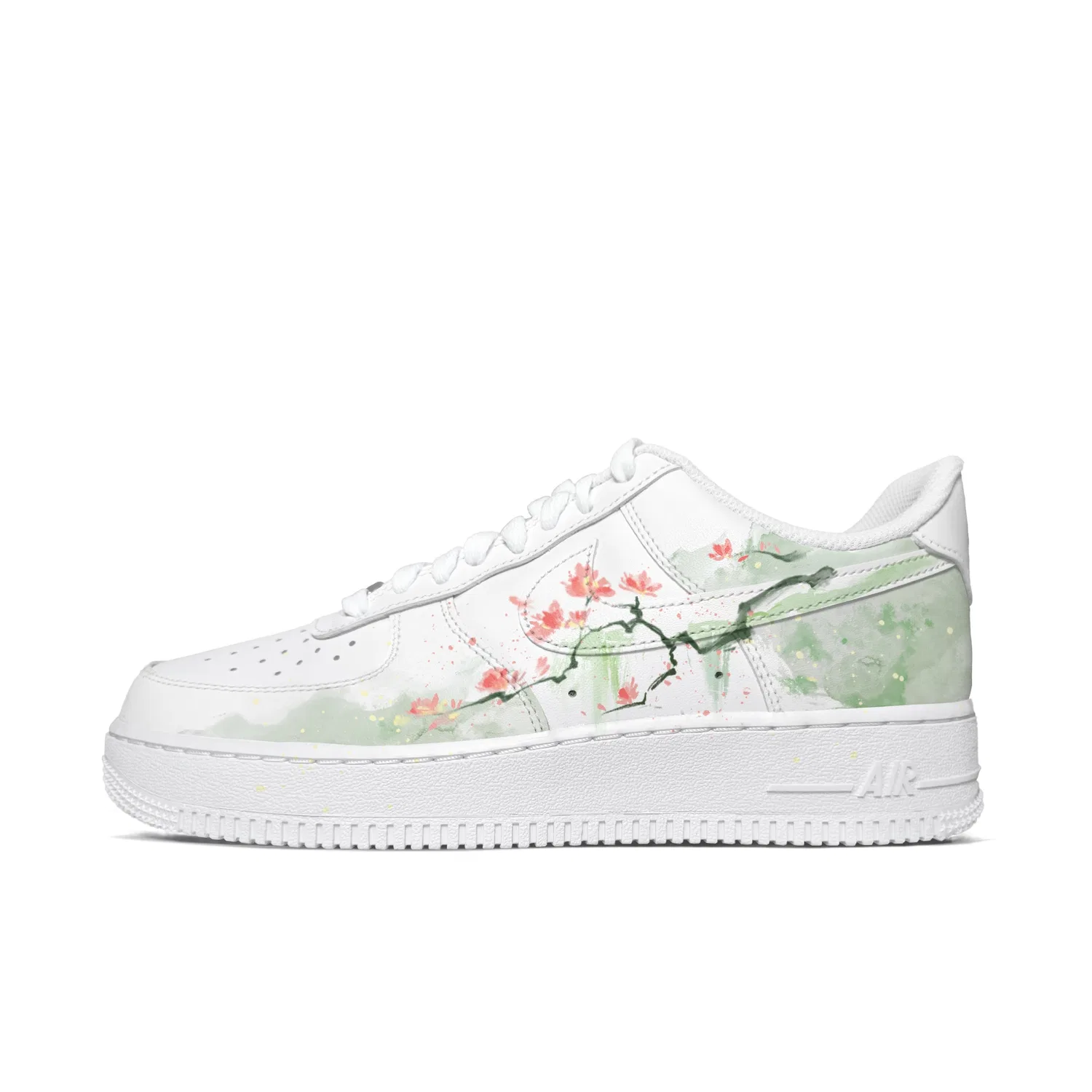 Кроссовки Nike Air Force 1 Low зеленые
