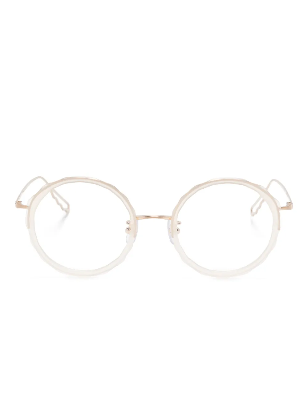 

Очки в круглой оправе Megane and Me, золотой