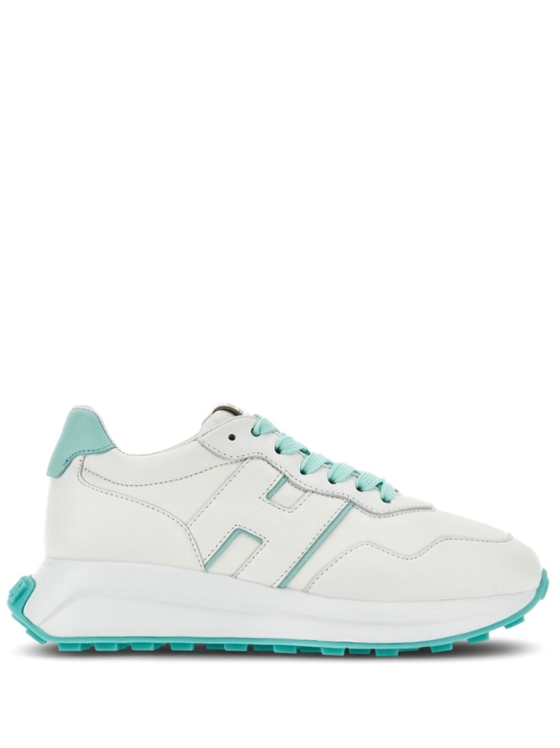 

Кроссовки Hogan H641, белый/бирюзовый